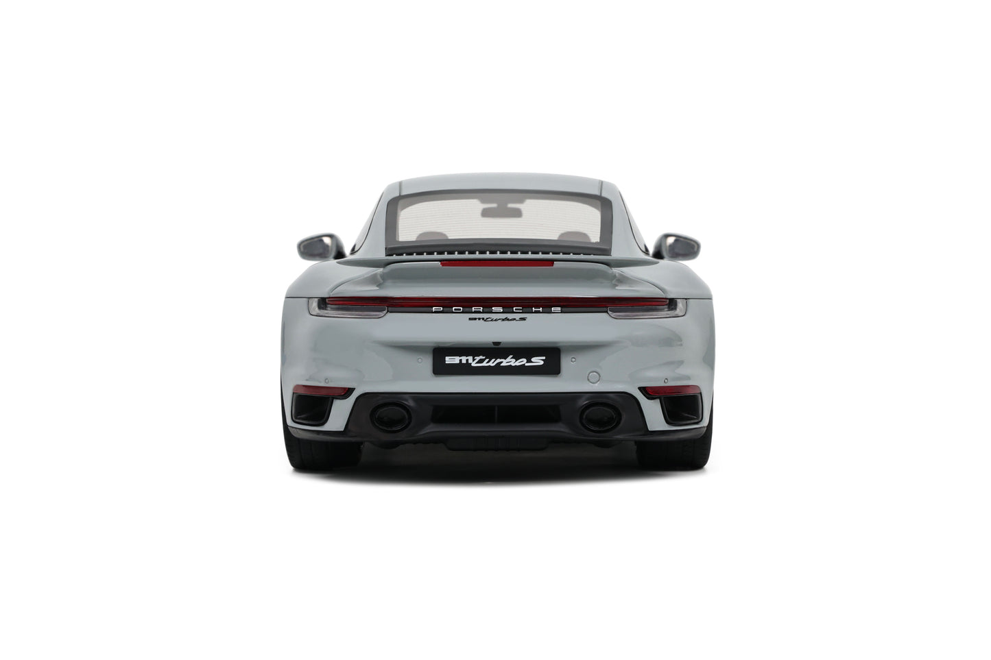 GT Spirit - Porsche 911 (992) Turbo S (Chalk Grey) 1:18 Scale Model