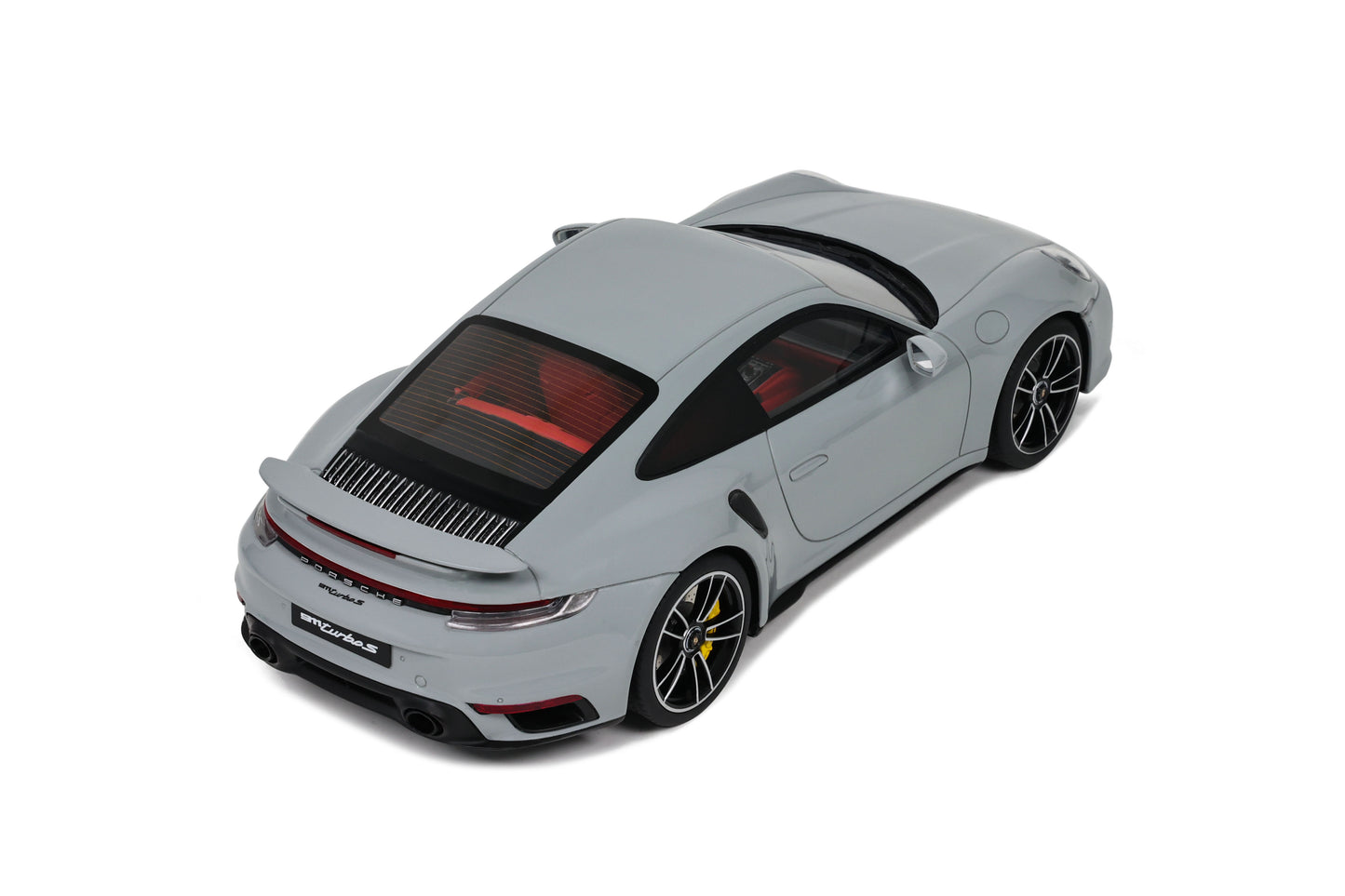 GT Spirit - Porsche 911 (992) Turbo S (Chalk Grey) 1:18 Scale Model