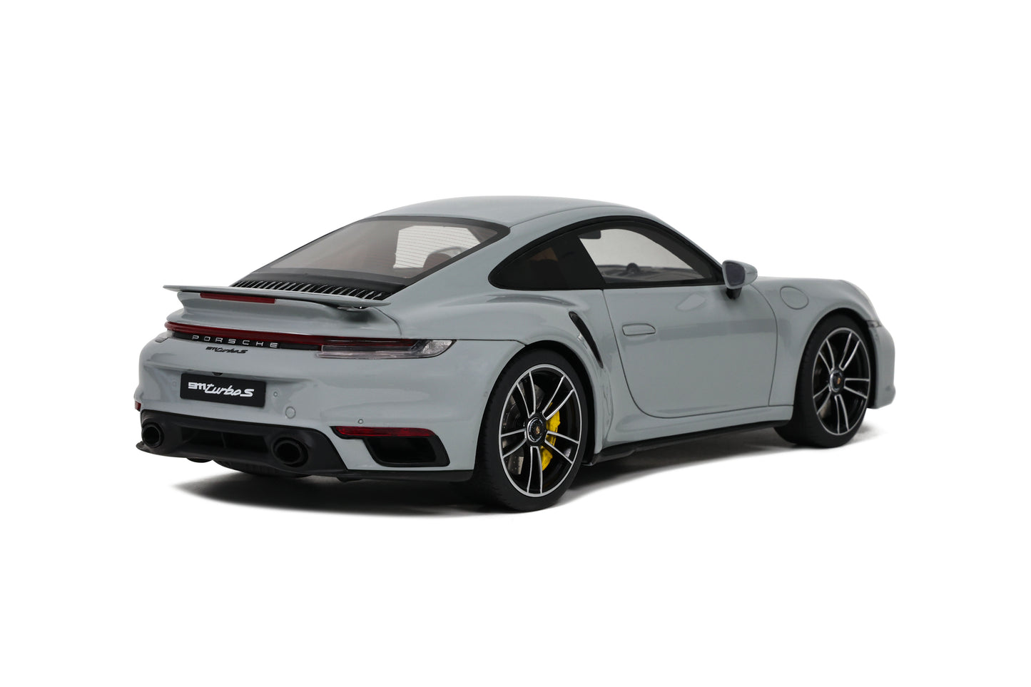 GT Spirit - Porsche 911 (992) Turbo S (Chalk Grey) 1:18 Scale Model