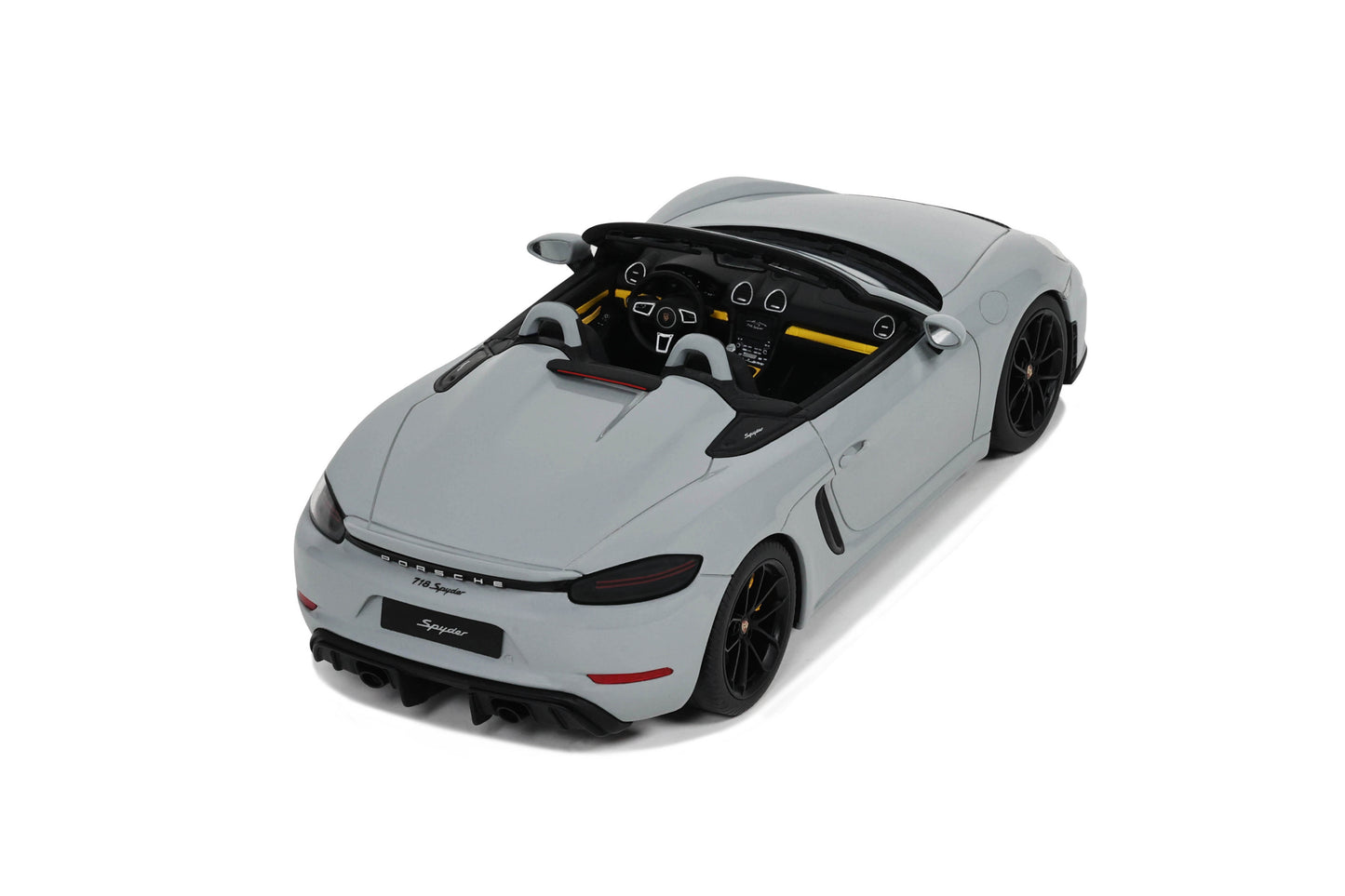 GT Spirit - Porsche Spyder (718) (Chalk Grey) 1:18 Scale Model