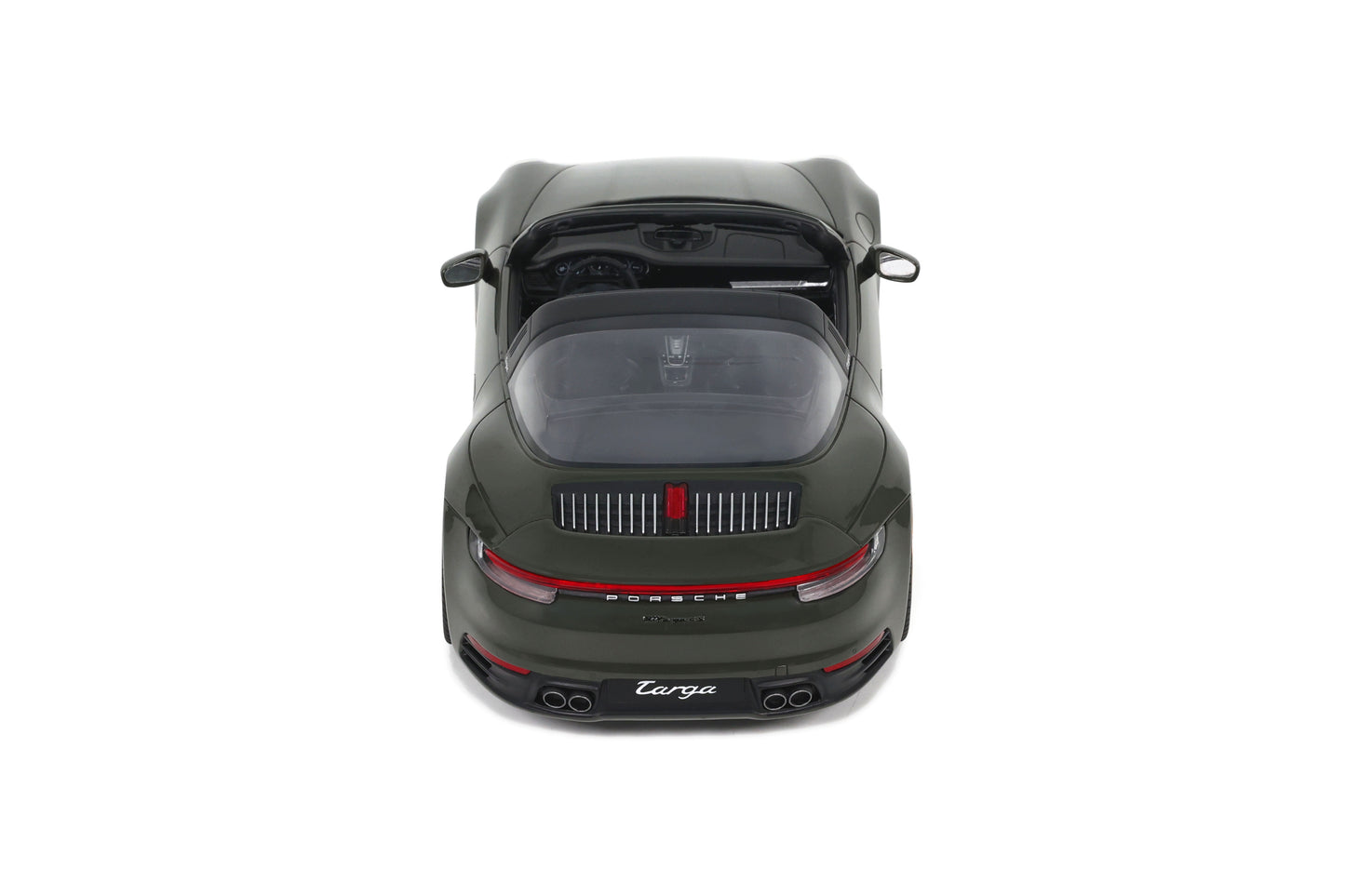 GT Spirit - Porsche 911 (992) Targa 4S (PTS Black Olive Green) 1:18 Scale Model