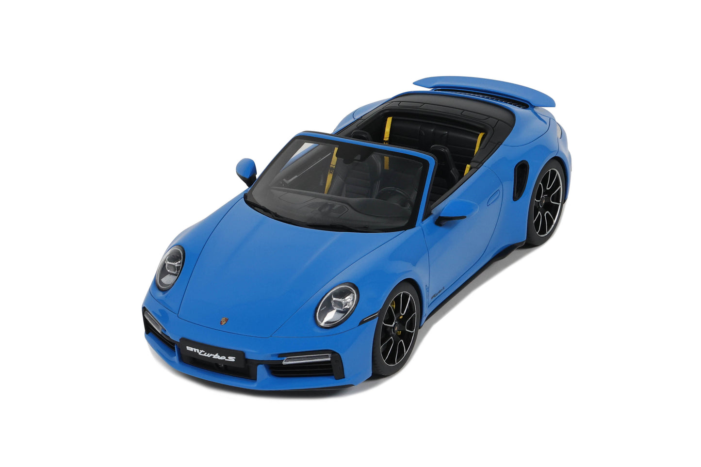 GT Spirit - Porsche 911 (992) Turbo S Cabriolet (Shark Blue) 1:18 Scale Model