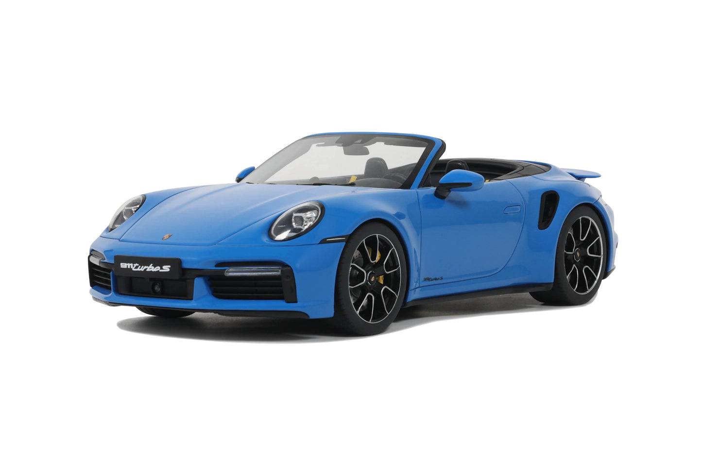 GT Spirit - Porsche 911 (992) Turbo S Cabriolet (Shark Blue) 1:18 Scale Model