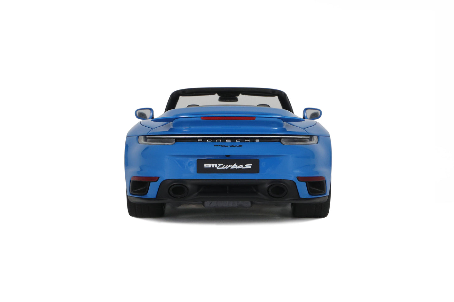 GT Spirit - Porsche 911 (992) Turbo S Cabriolet (Shark Blue) 1:18 Scale Model