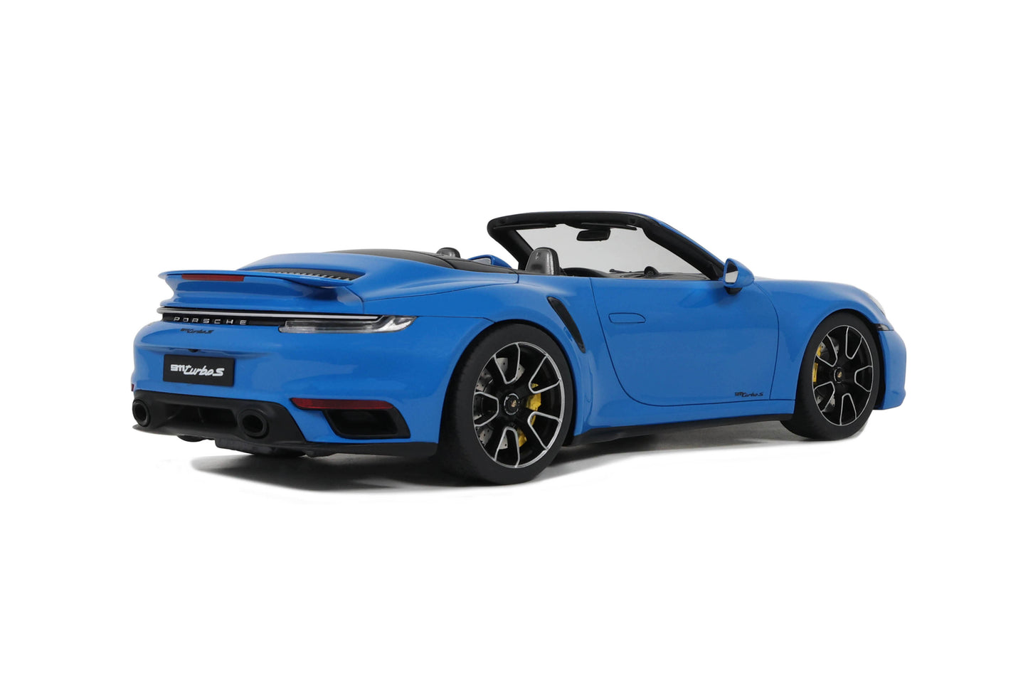 GT Spirit - Porsche 911 (992) Turbo S Cabriolet (Shark Blue) 1:18 Scale Model