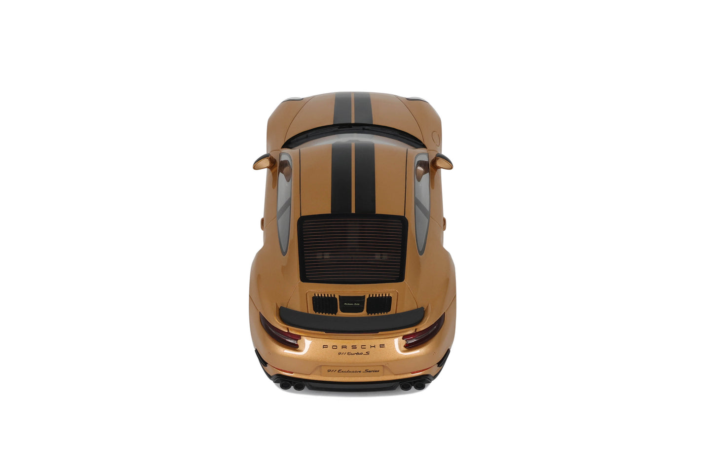 GT Spirit - Porsche 911 (991.2) Turbo S Exclusive (Golden Yellow Metallic) 1:18 Scale Model