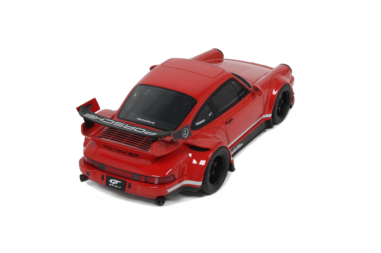 GT Spirit - RWB Porsche 911 (930) "Painkiller" (Indian Red) 1:18 Scale Model