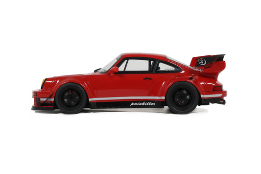 GT Spirit - RWB Porsche 911 (930) "Painkiller" (Indian Red) 1:18 Scale Model