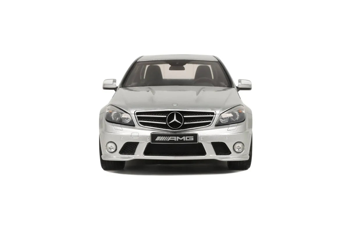 GT Spirit - Mercedes-Benz C63 AMG Sedan (W204) (Iridium Silver) 1:18 Scale Model