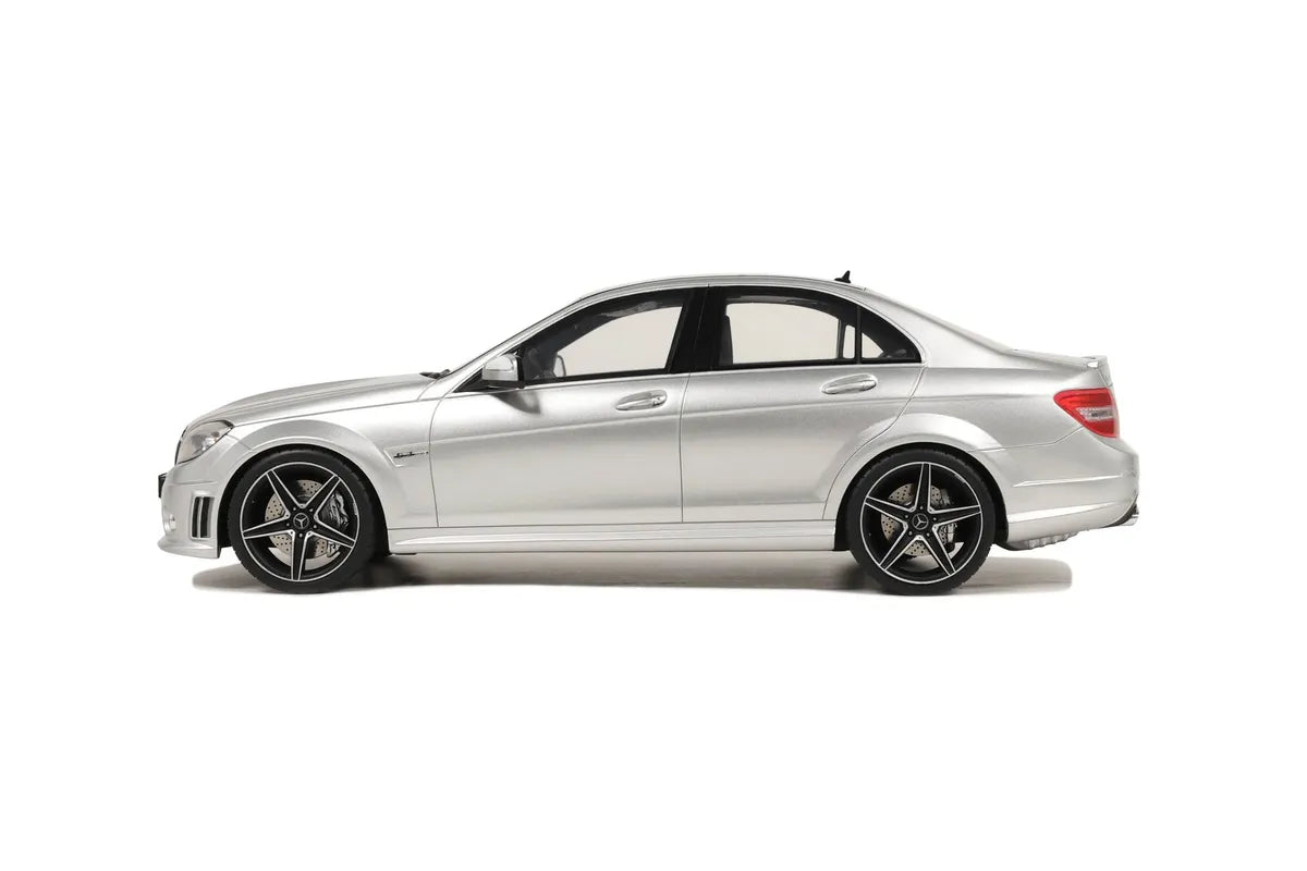 GT Spirit - Mercedes-Benz C63 AMG Sedan (W204) (Iridium Silver) 1:18 Scale Model