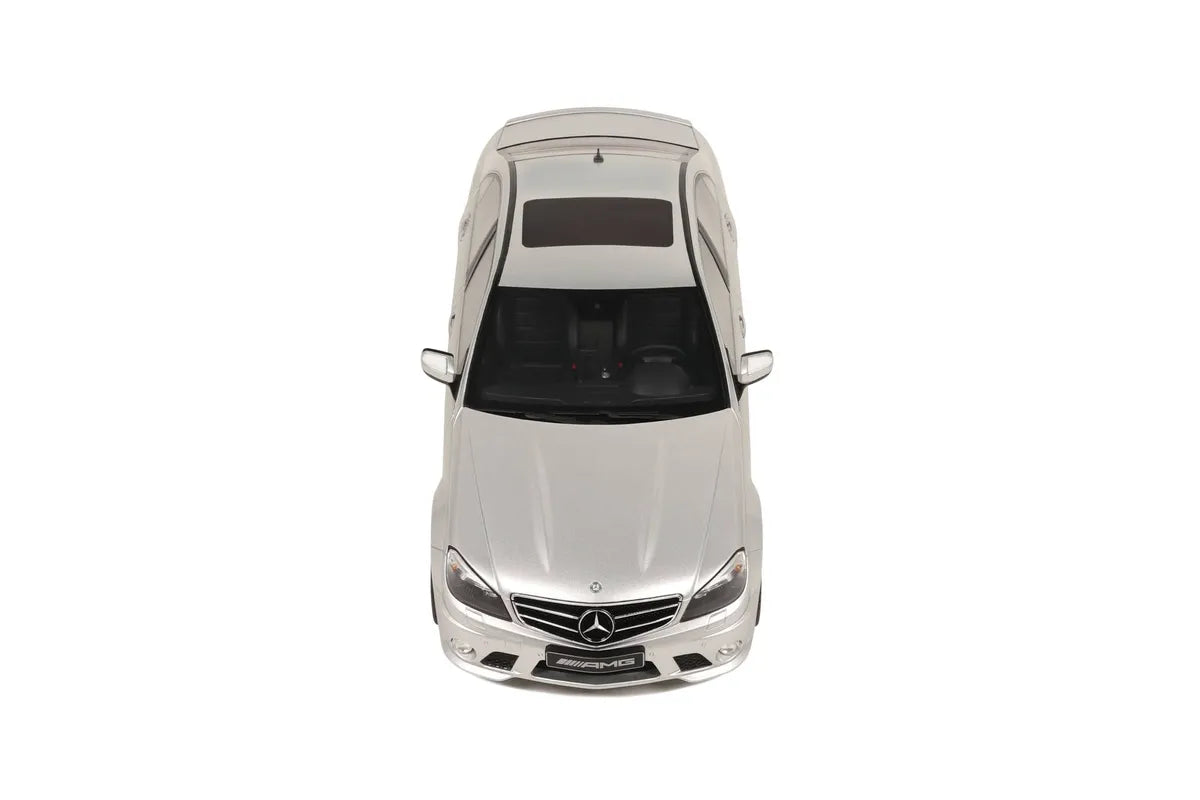 GT Spirit - Mercedes-Benz C63 AMG Sedan (W204) (Iridium Silver) 1:18 Scale Model