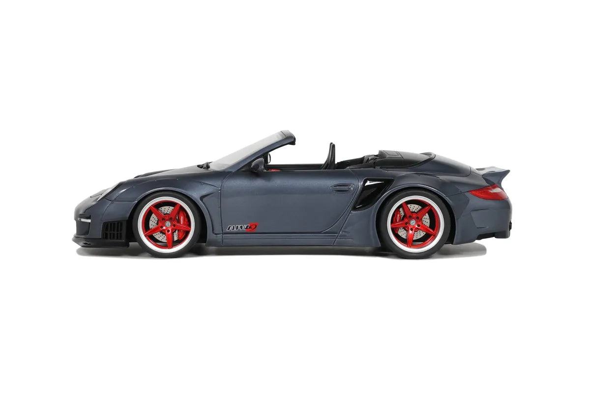 GT Spirit - Liberty Walk Porsche 911 (997) Cabriolet (Slate Grey) 1:18 Scale Model