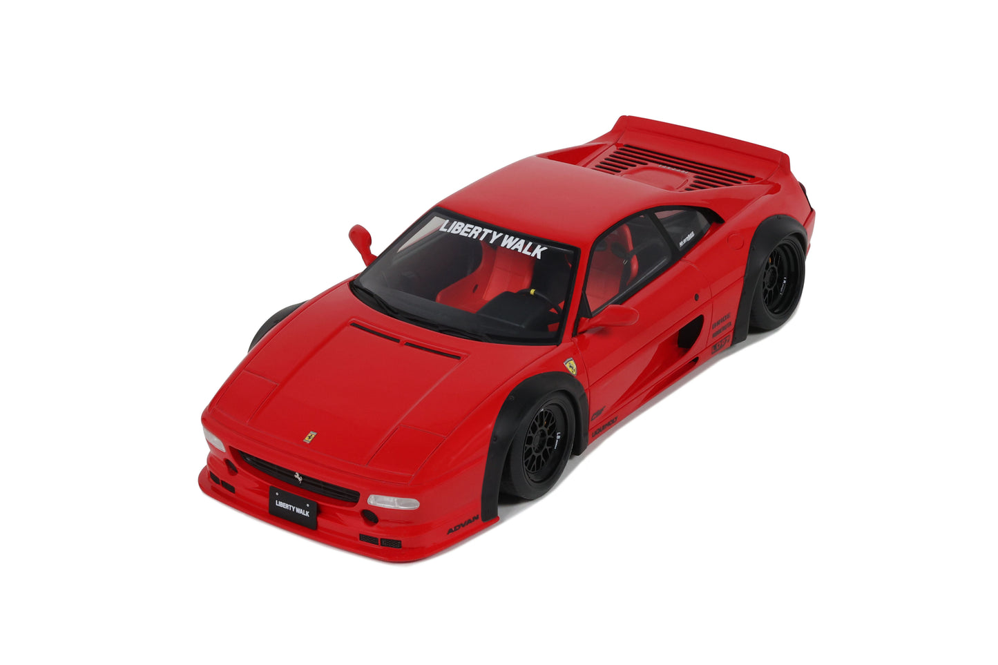 GT Spirit - Liberty Walk Ferrari F355 (Rosso Corsa Red) 1:18 Scale Model Car