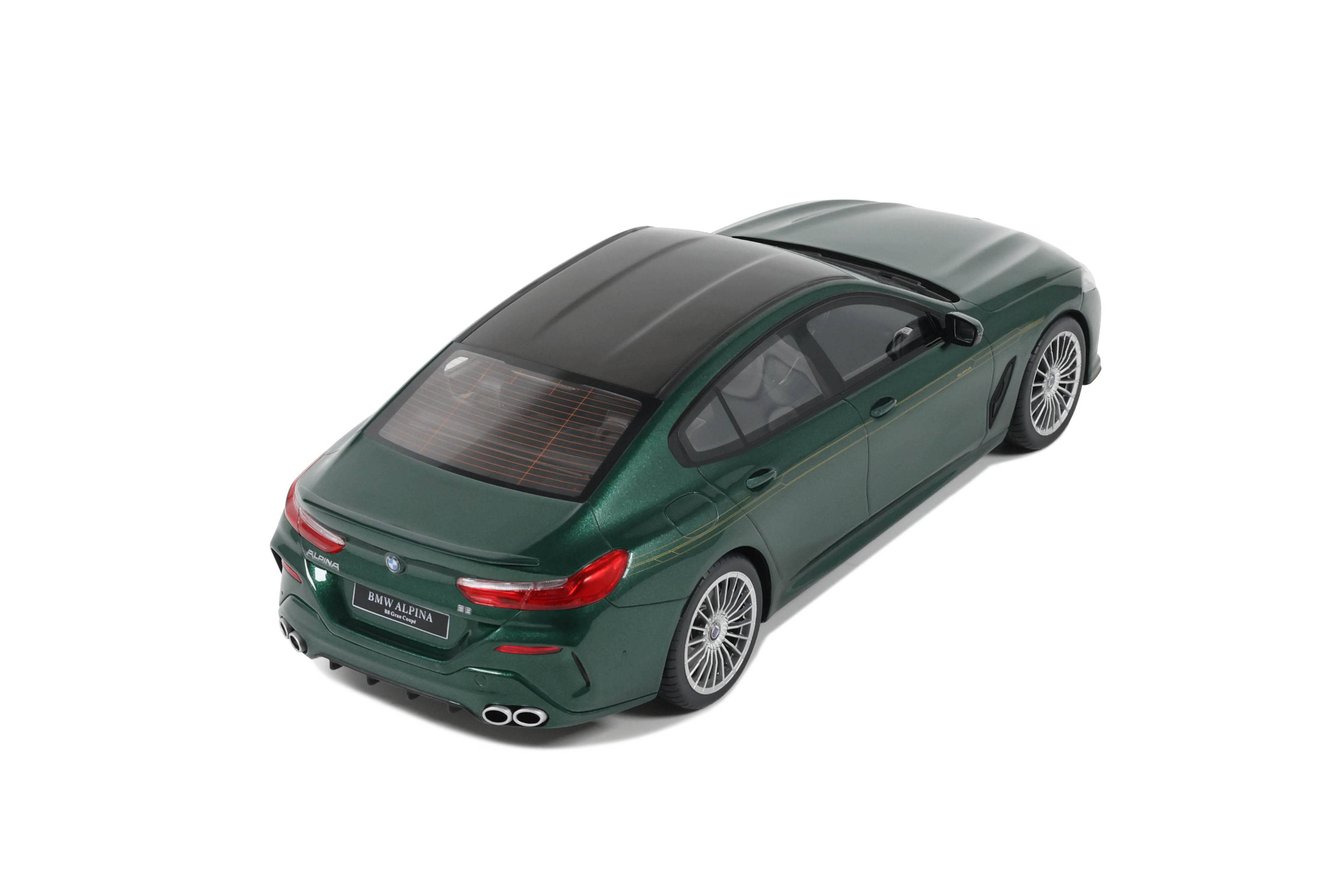 GT Spirit - Alpina BMW B8 Gran Coupe (Alpina Green Metallic) 1:18 Scal