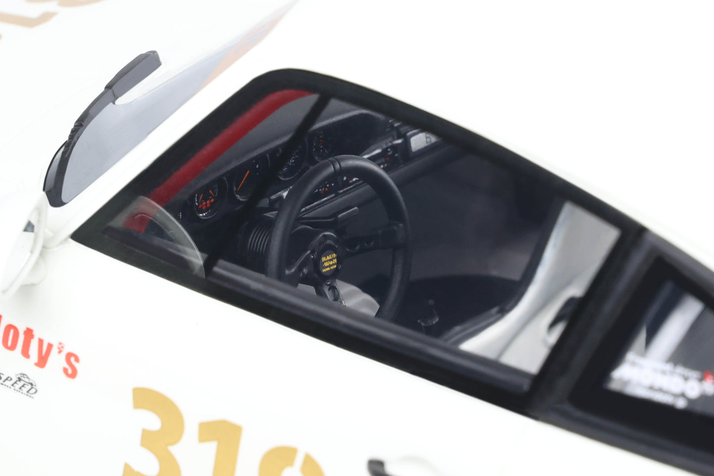 GT Spirit - RWB Porsche 911 (964) "Natty Dread Junior" (White) 1:18 Scale Model Car