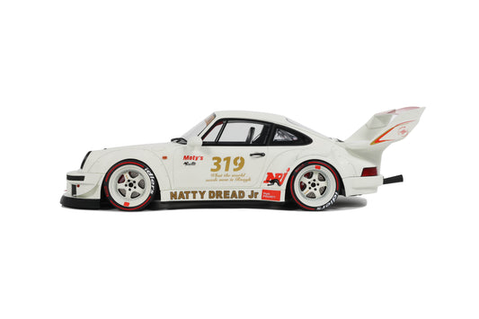 GT Spirit - RWB Porsche 911 (964) "Natty Dread Junior" (White) 1:18 Scale Model Car