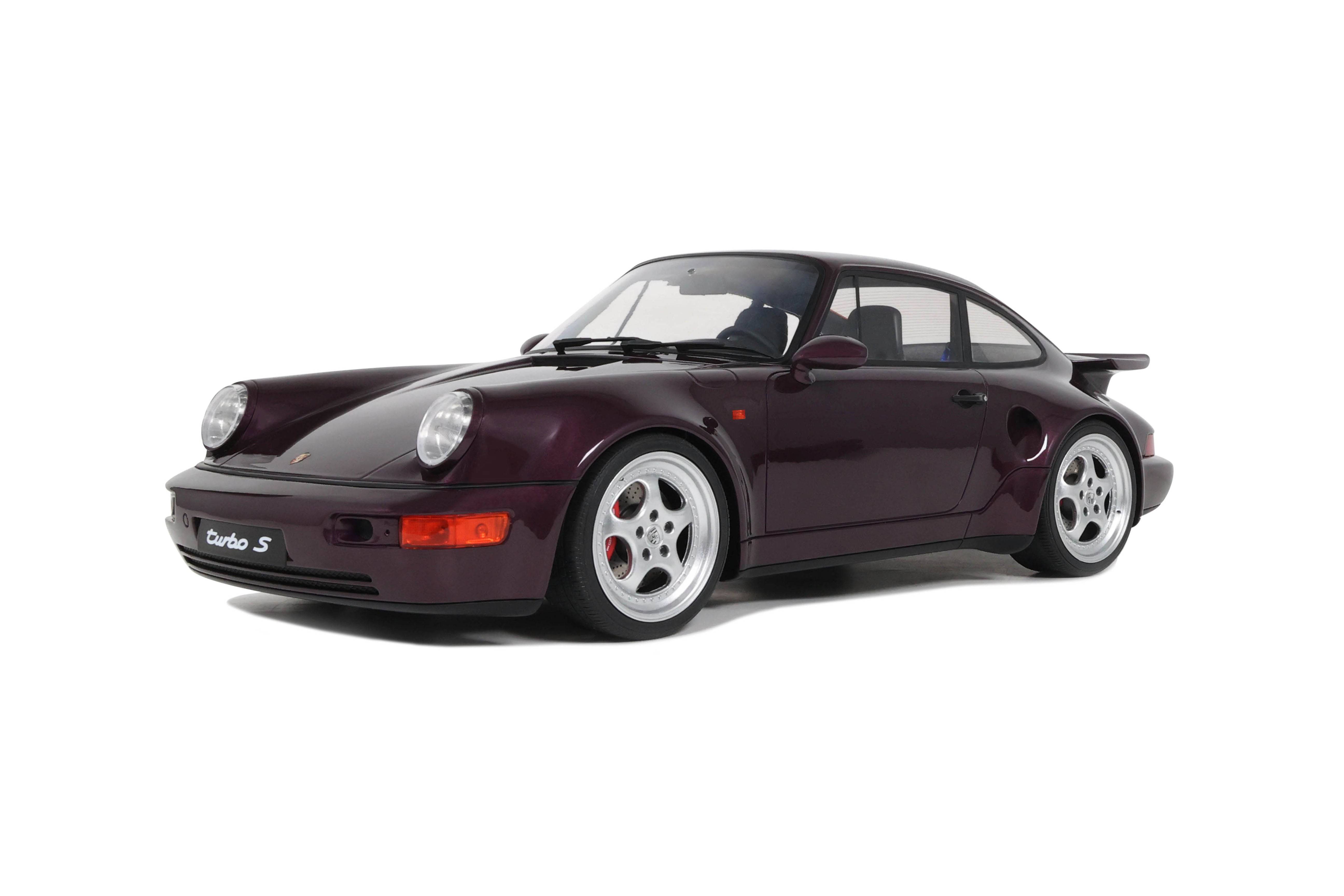 GT Spirit - Porsche 911 (964) Turbo S (Amethyst Metallic) 1:12 Scale M