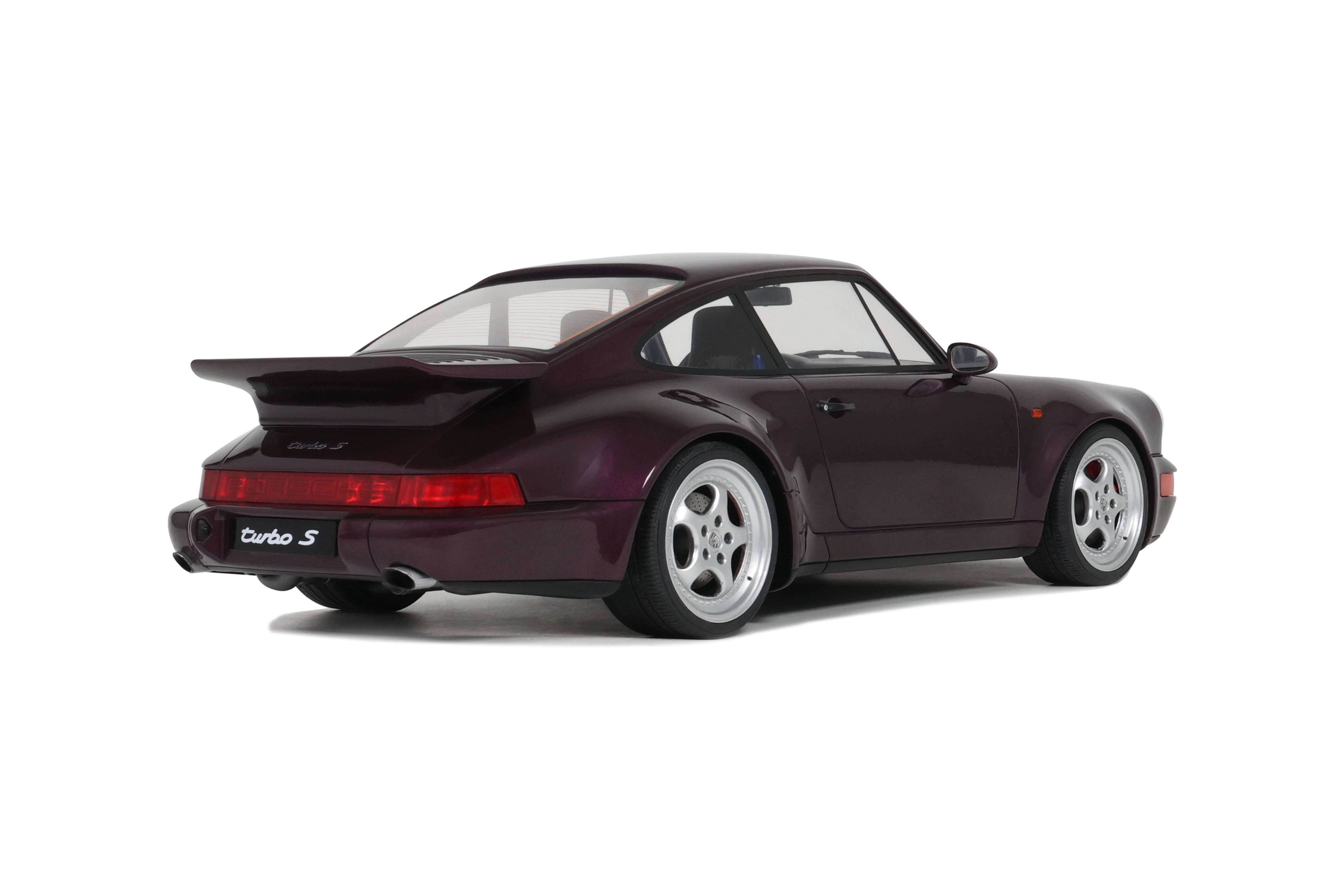 GT Spirit - Porsche 911 (964) Turbo S (Amethyst Metallic) 1:12 Scale M