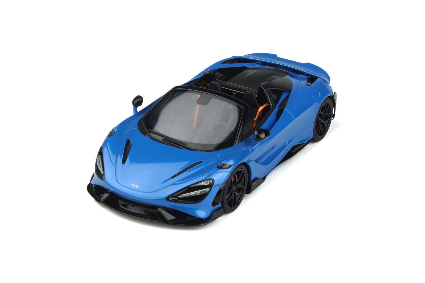 GT Spirit - McLaren 765LT Spider (Amit Blue) 1:18 Scale Model Car