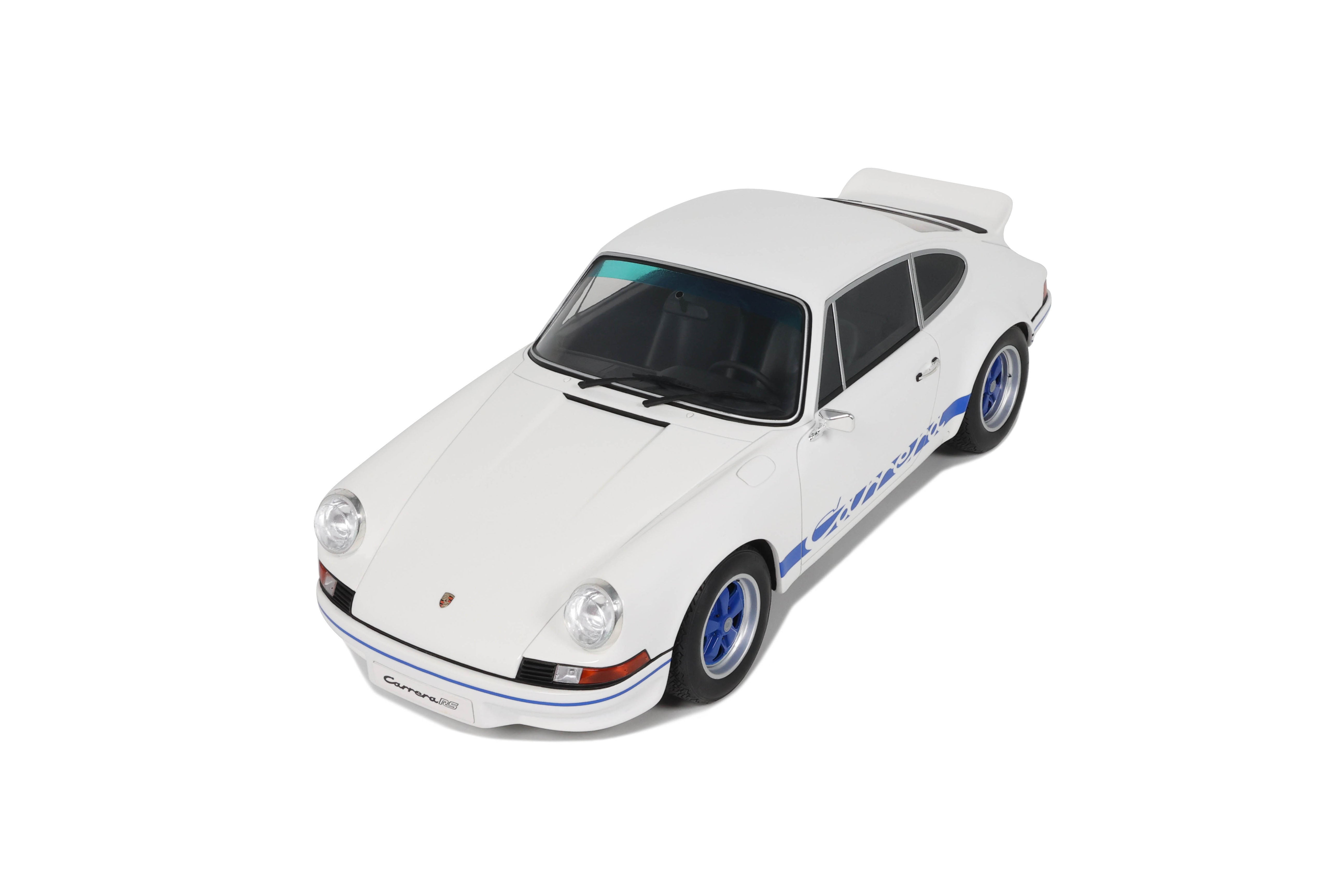 GT Spirit - Porsche 911 (901) Carrera RS 2.7 (White & Blue) 1:12 Scale