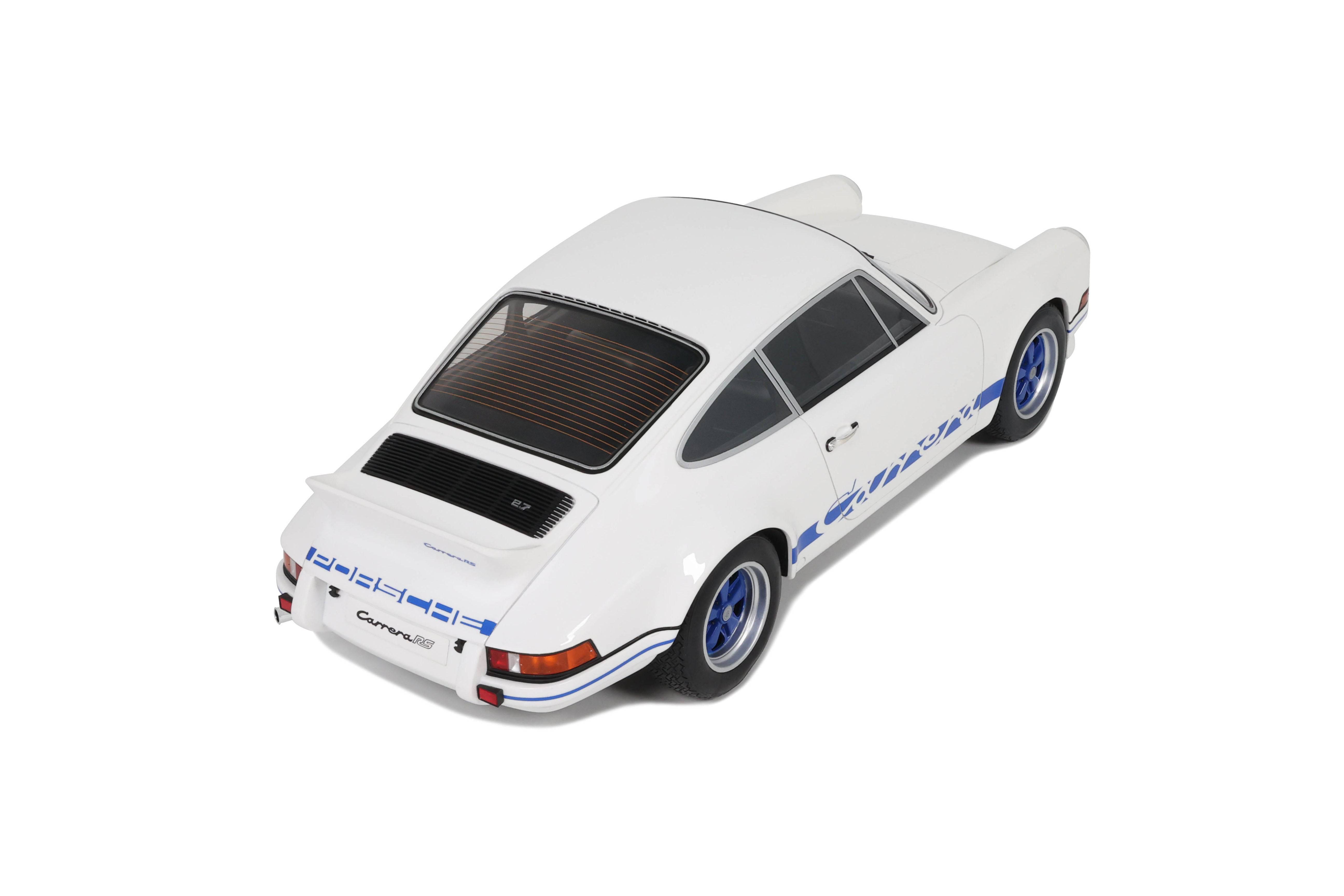 GT Spirit - Porsche 911 (901) Carrera RS 2.7 (White & Blue) 1:12 Scale