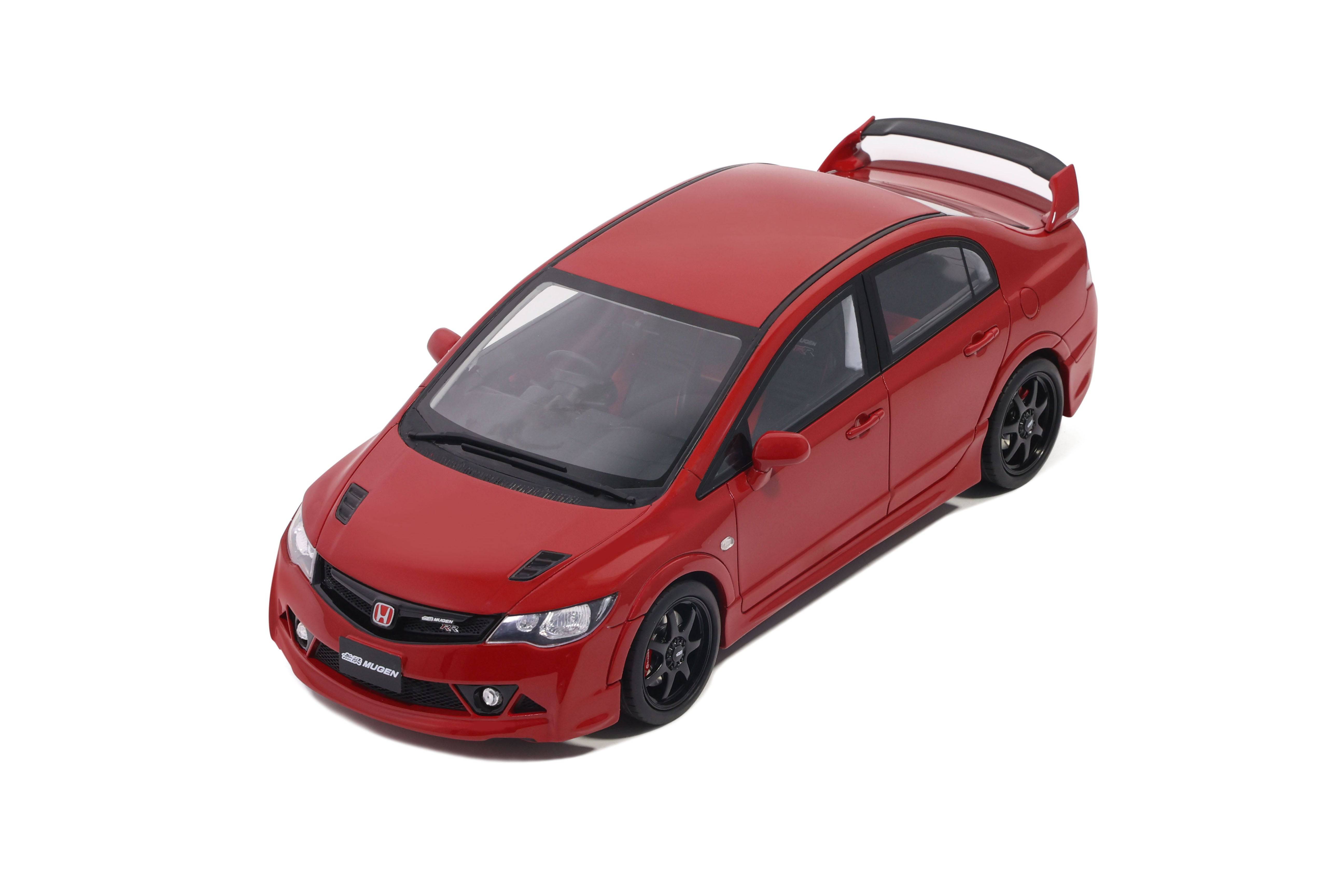 OttOmobile - Mugen Honda Civic RR (FD2) (Milano Red) 1:18 Scale Model