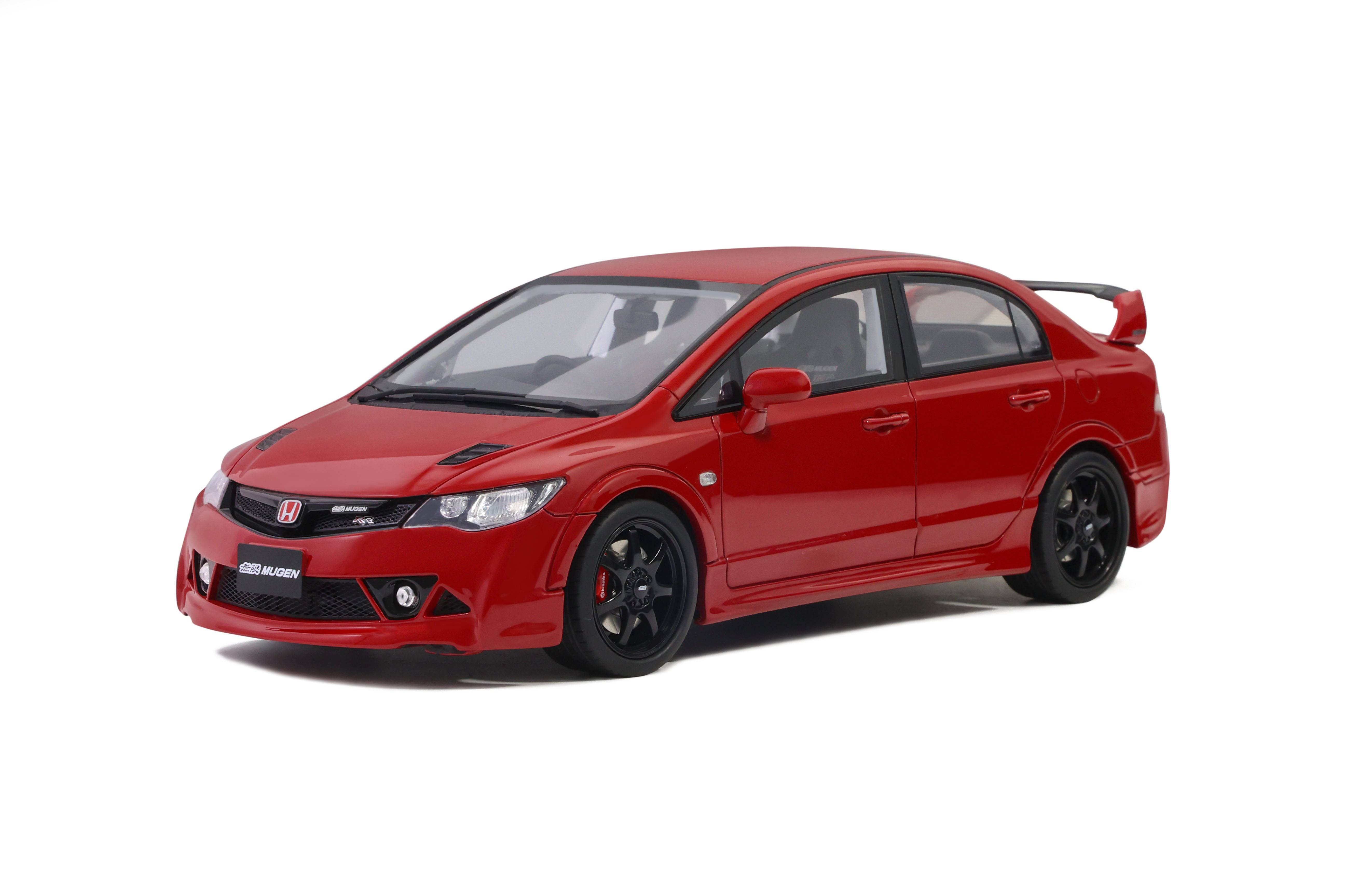 OttOmobile - Mugen Honda Civic RR (FD2) (Milano Red) 1:18