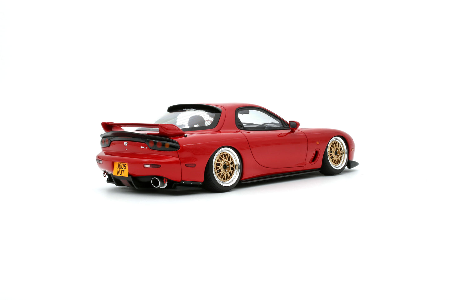 OttOmobile - Mazda Efini RX-7 (FD3S) "Khyzyl Saleem" (Vintage Red) 1:18 Scale Model Car