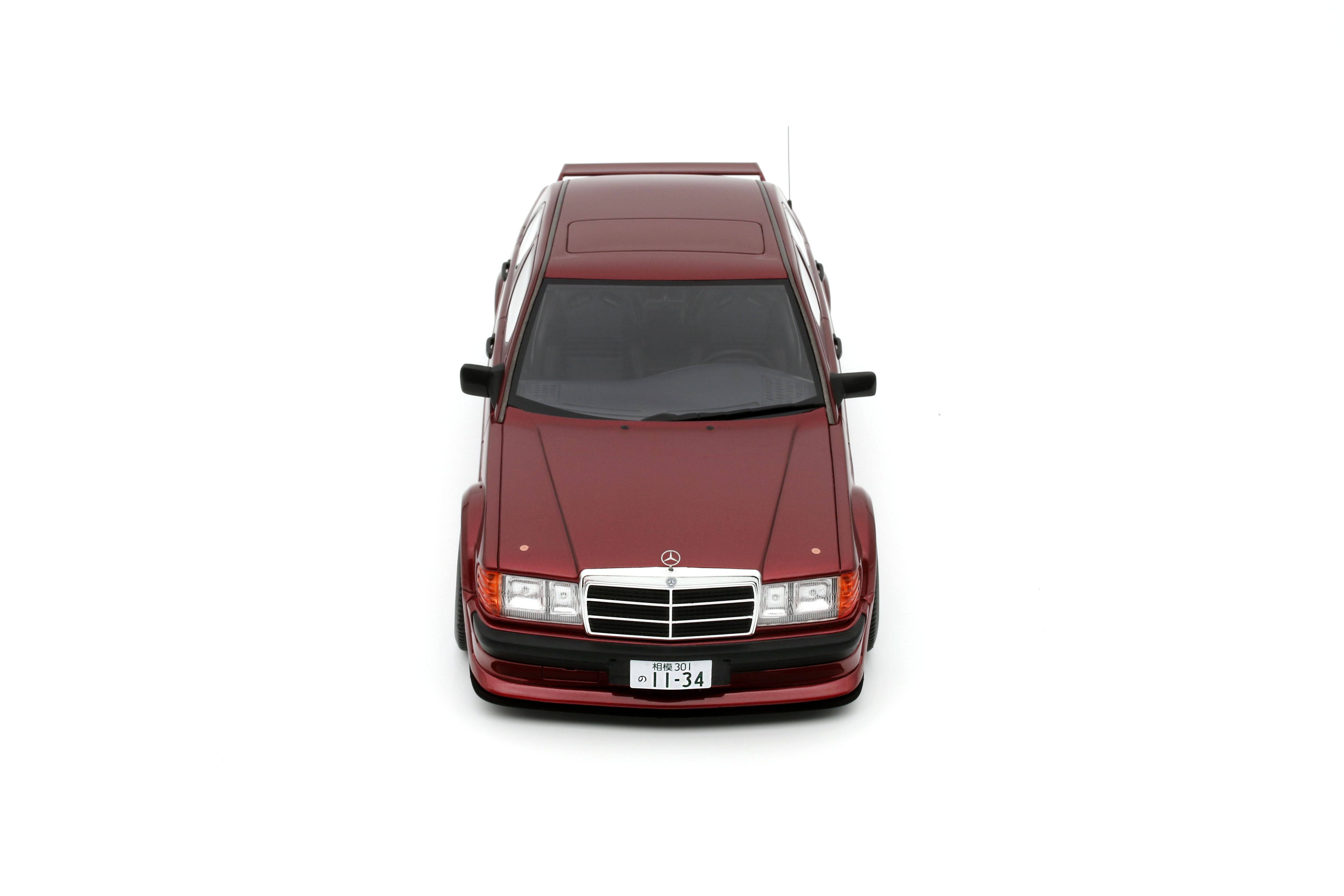 OttOmobile - RWB Mercedes-Benz 190E 2.5-16 (Almandine Red) 1:18 Scale