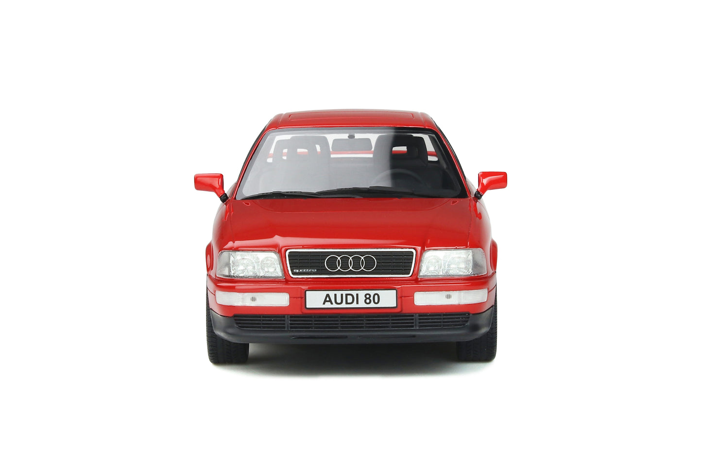 OttOmobile - Audi 80 Quattro Competition (Laser Red) 1:18 Scale Model Car