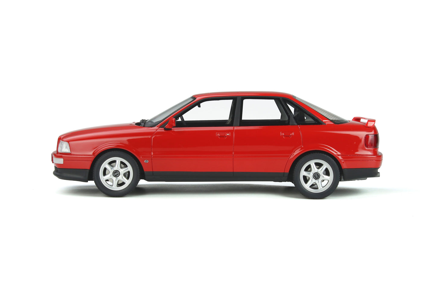 OttOmobile - Audi 80 Quattro Competition (Laser Red) 1:18 Scale Model Car