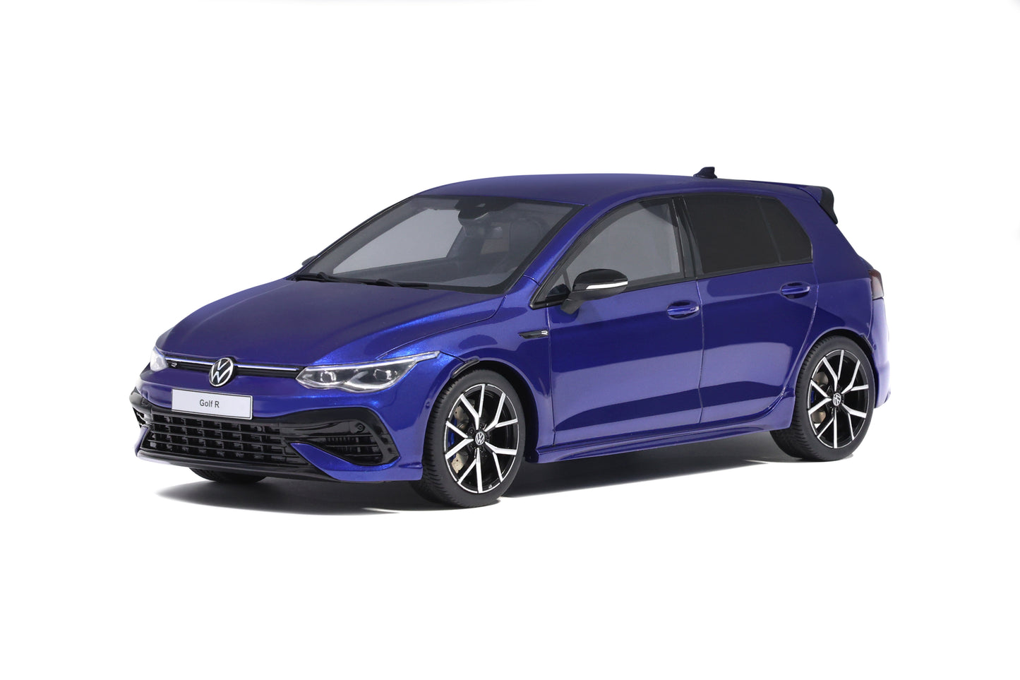 OttOmobile - Volkswagen Golf R (MK8) 3 Doors (Lapiz Blue) 1:18 Scale Model