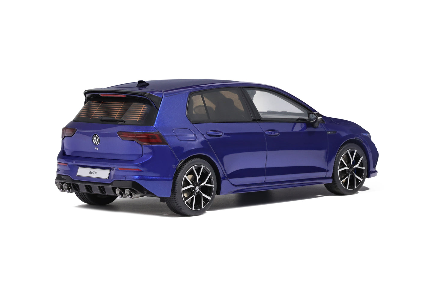 OttOmobile - Volkswagen Golf R (MK8) 3 Doors (Lapiz Blue) 1:18 Scale Model