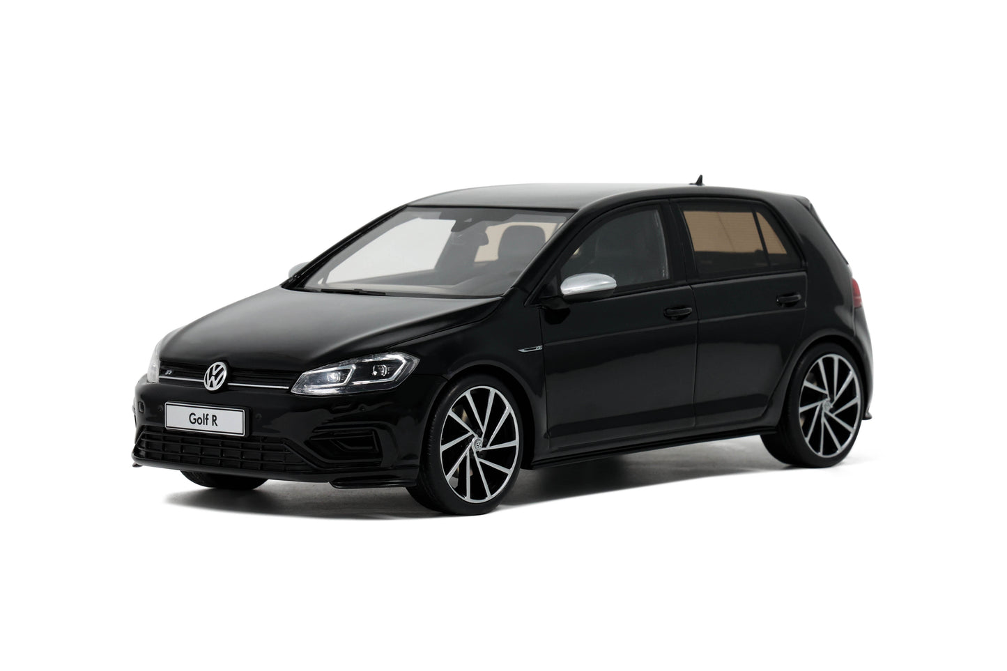 OttOmobile - Volkswagen Golf R (MK7) 5 Doors (Deep Black Pearl) 1:18 Scale Model