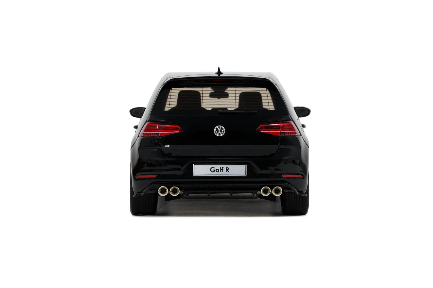 OttOmobile - Volkswagen Golf R (MK7) 5 Doors (Deep Black Pearl) 1:18 Scale Model