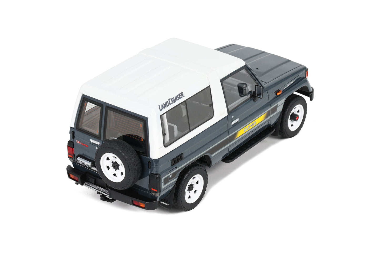 OttOmobile - Toyota Land Cruiser (LJ73) (Dark Grey Metallic) 1:18 Scale Model