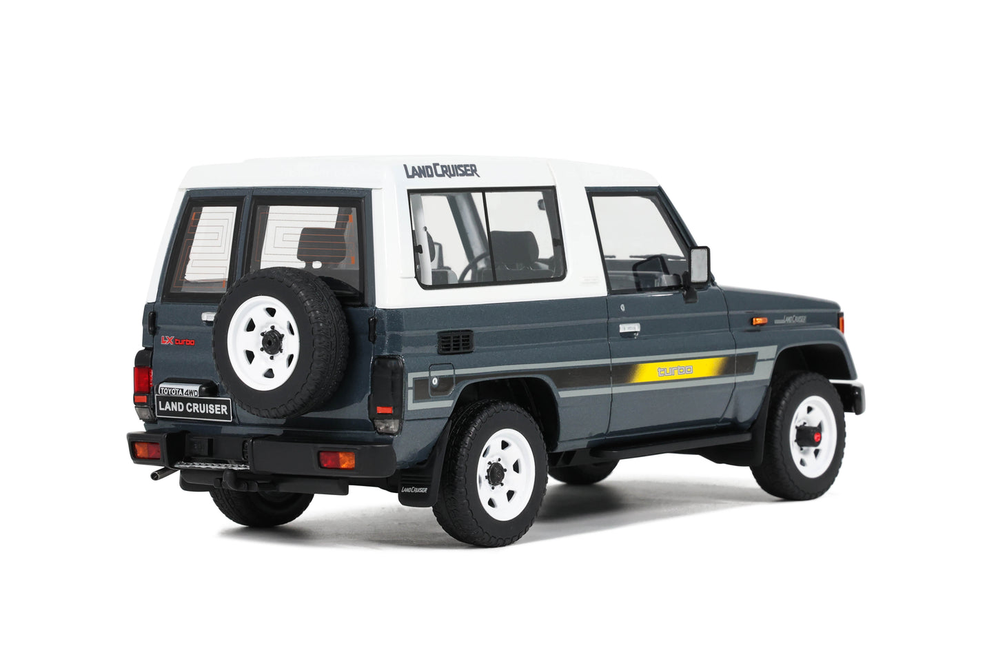 OttOmobile - Toyota Land Cruiser (LJ73) (Dark Grey Metallic) 1:18 Scale Model