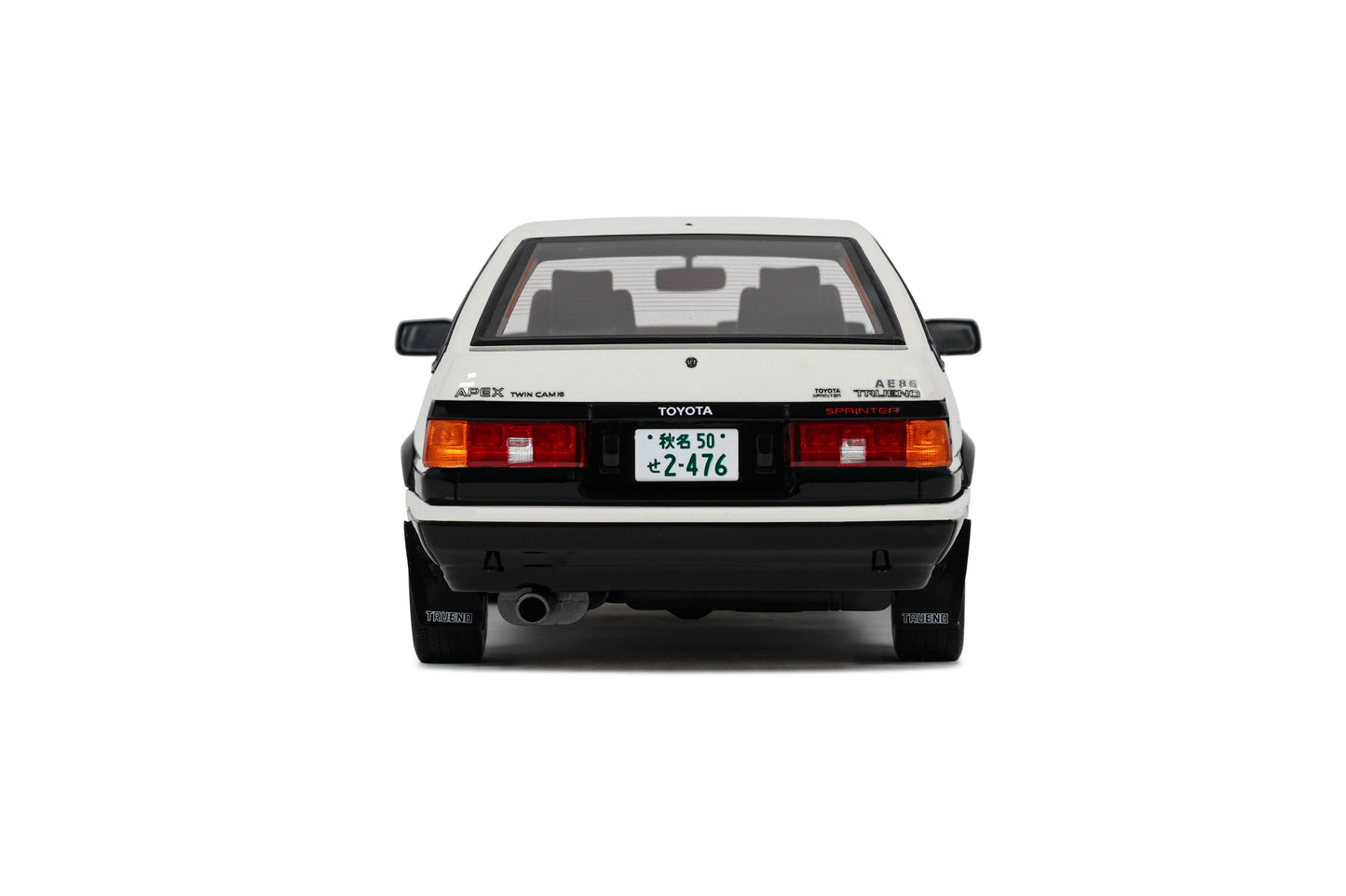 OttOmobile - Toyota Corolla Sprinter Trueno (AE86) (Panda) 1:18 Scale Model Car