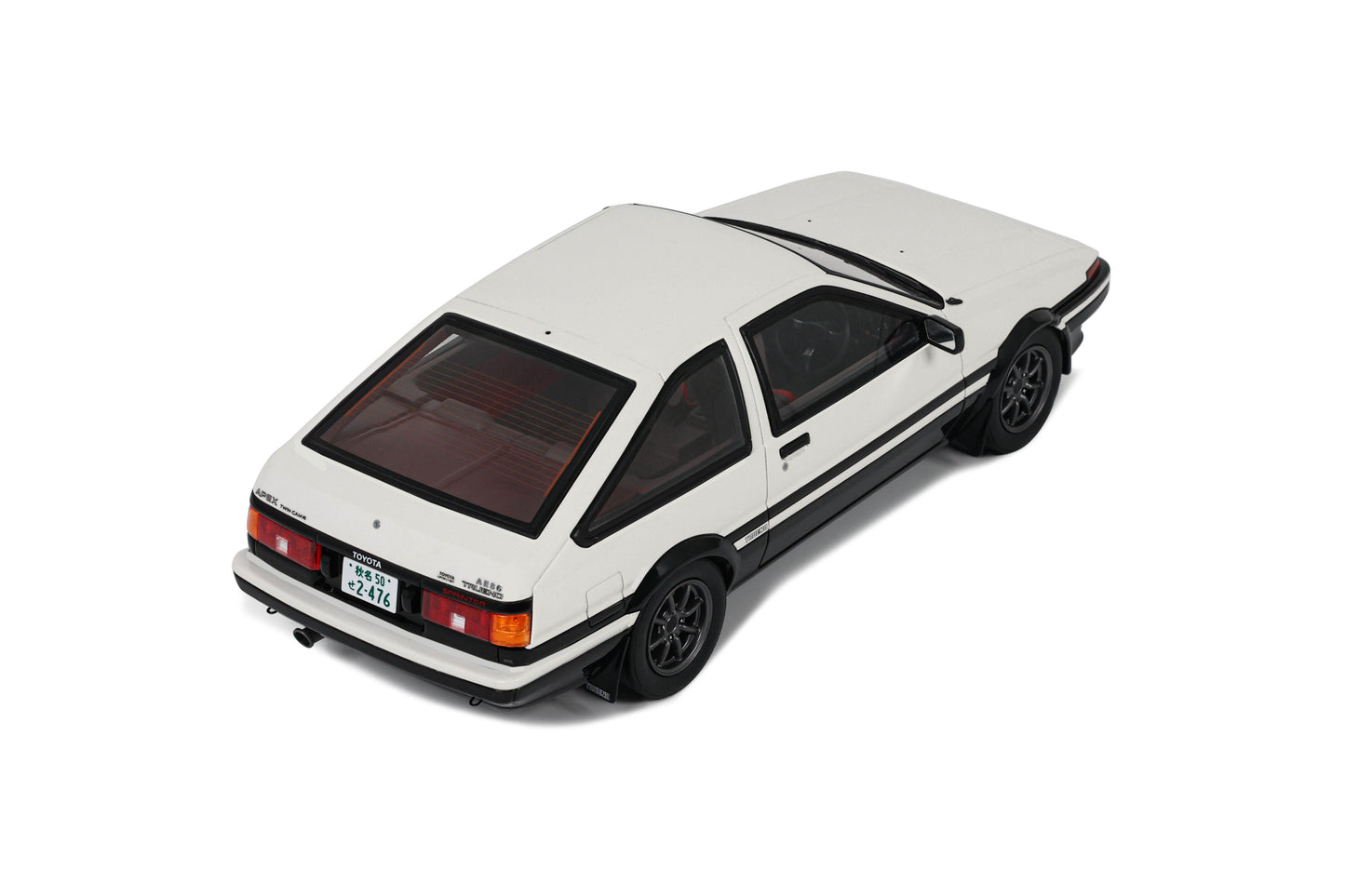 OttOmobile - Toyota Corolla Sprinter Trueno (AE86) (Panda) 1:18 Scale Model Car