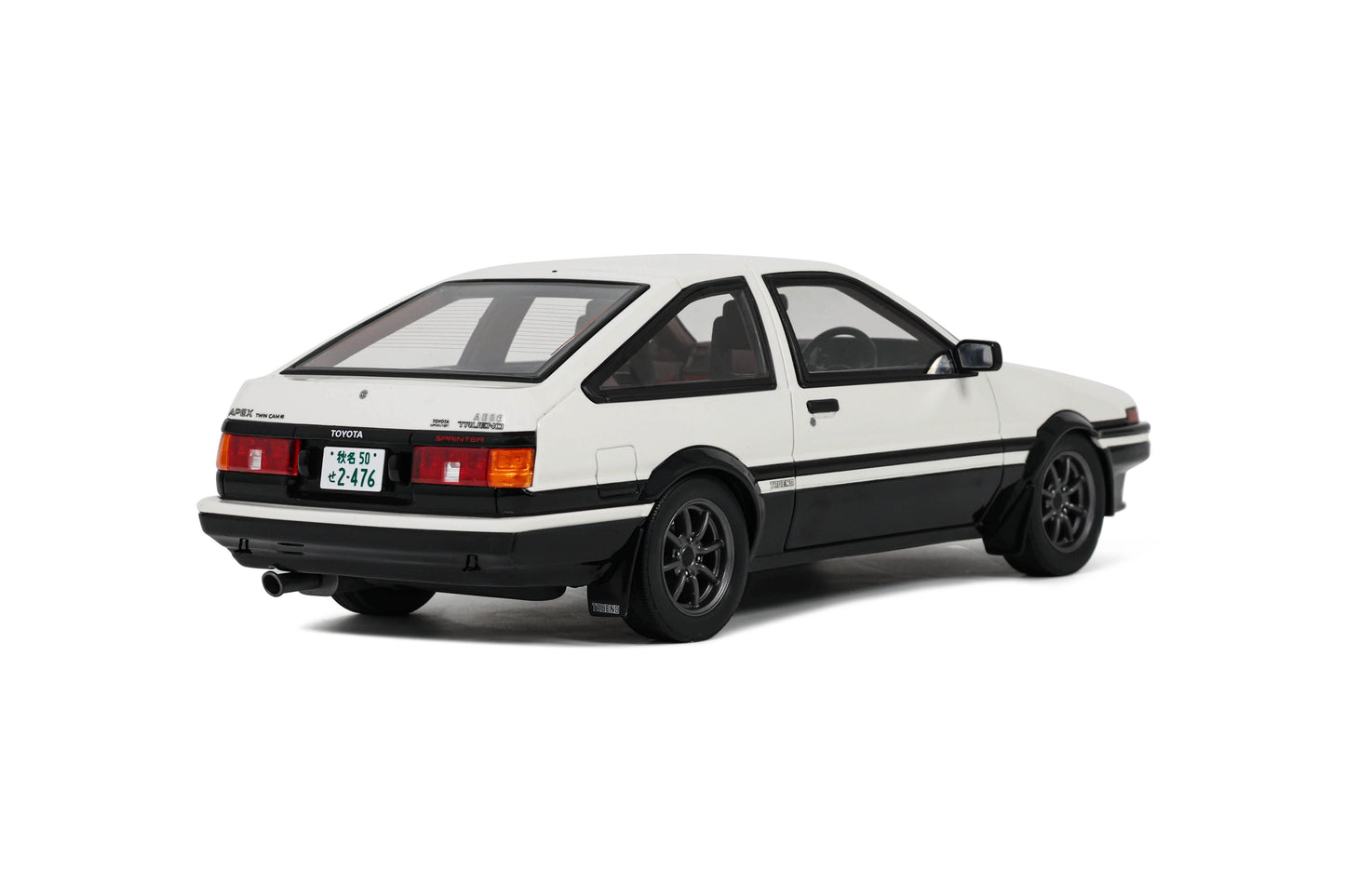 OttOmobile - Toyota Corolla Sprinter Trueno (AE86) (Panda) 1:18 Scale Model Car