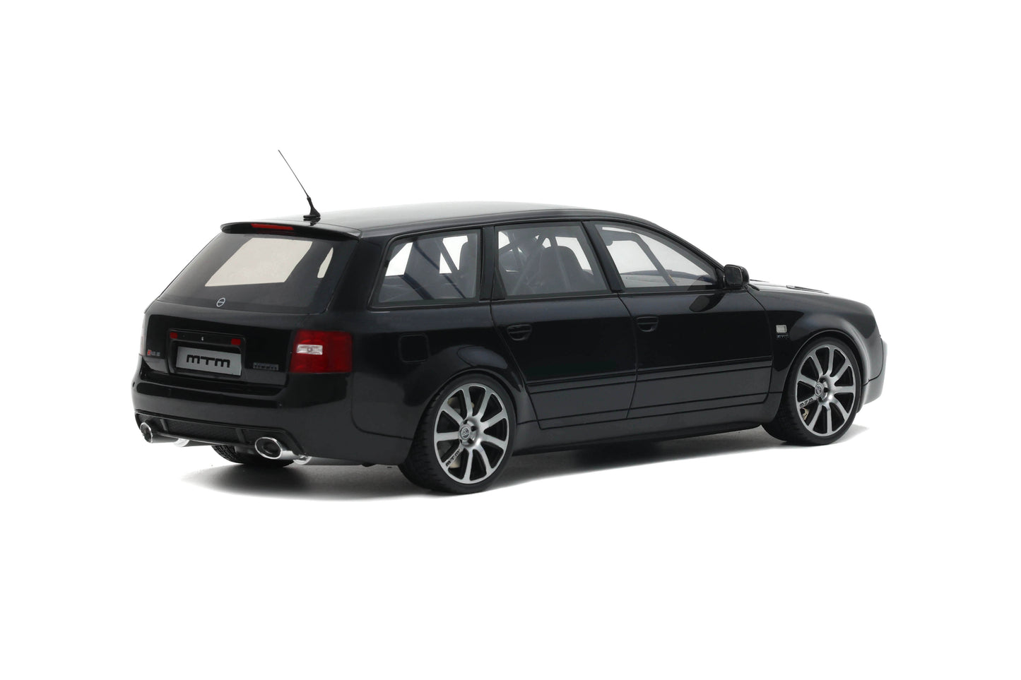 OttOmobile - Audi RS6 Clubsport MTM (Black) 1:18 Scale Model Car