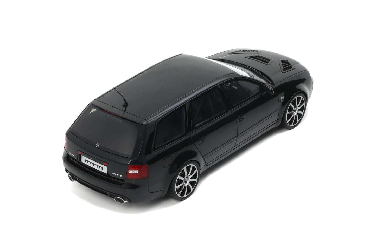 OttOmobile - Audi RS6 Clubsport MTM (Black) 1:18 Scale Model Car