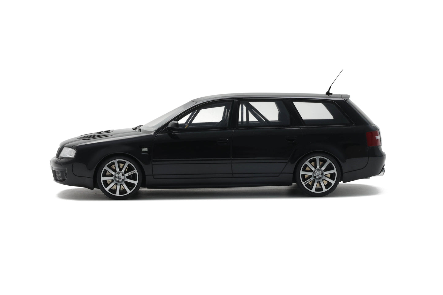 OttOmobile - Audi RS6 Clubsport MTM (Black) 1:18 Scale Model Car