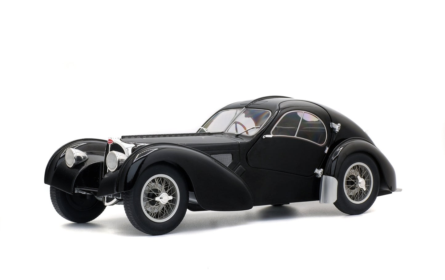 Solido - Bugatti Atlantic Type 57 SC (Black) 1:18 Scale Model Car