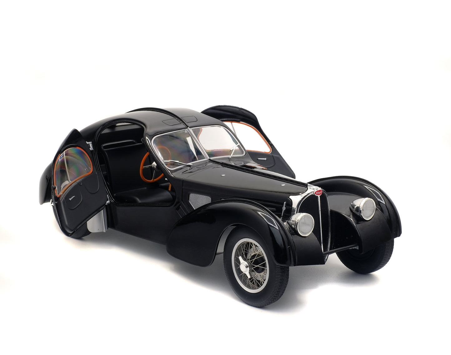 Solido - Bugatti Atlantic Type 57 SC (Black) 1:18 Scale Model Car