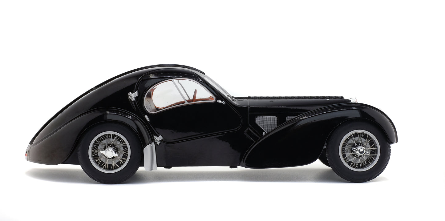 Solido - Bugatti Atlantic Type 57 SC (Black) 1:18 Scale Model Car