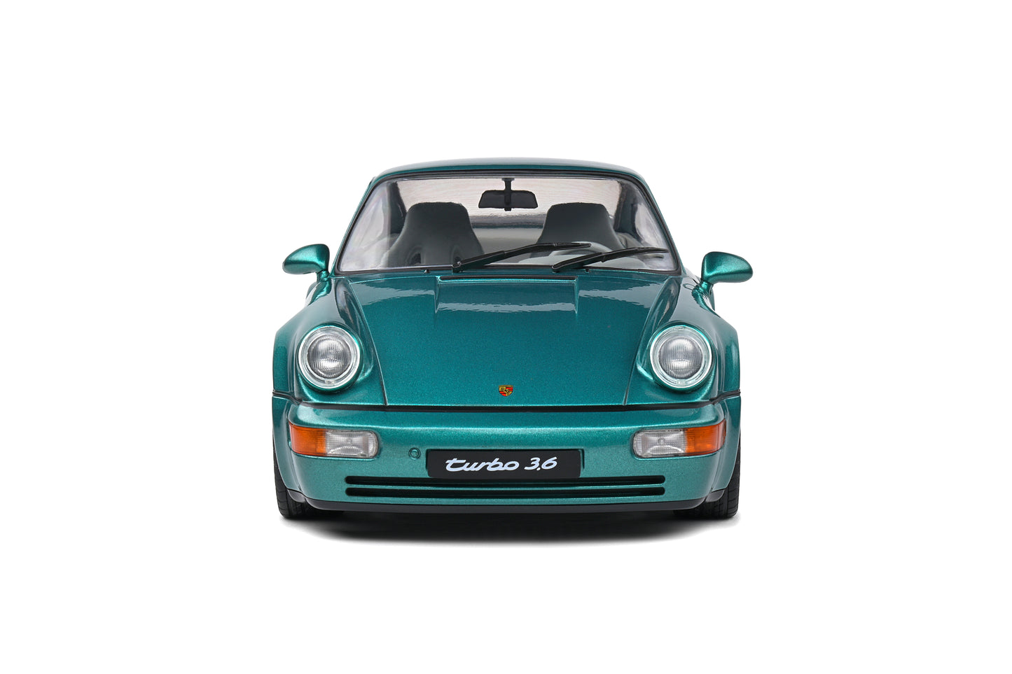 Solido - Porsche 911 (964) Turbo (Green) 1:18 Scale Model Car