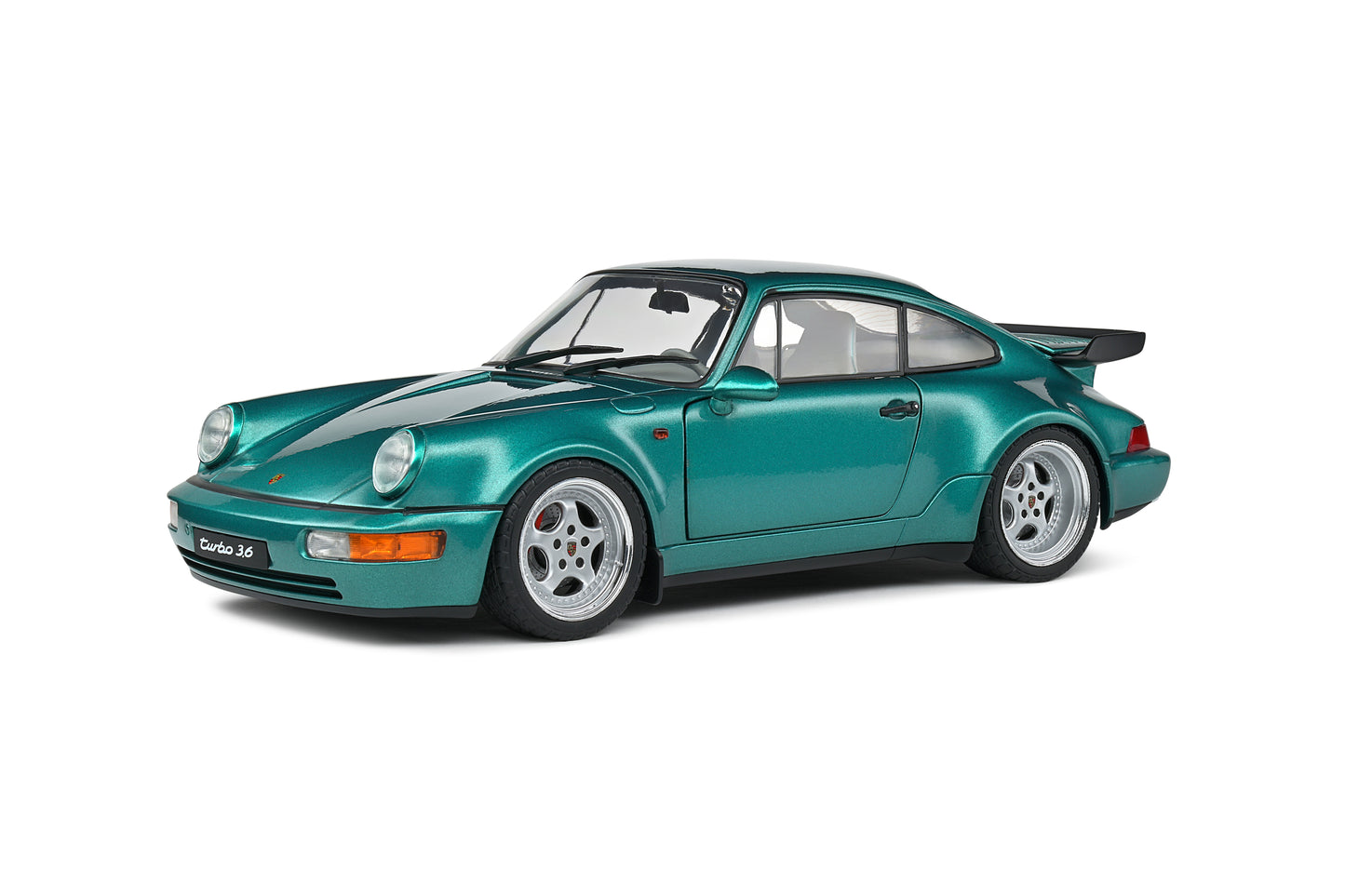 Solido - Porsche 911 (964) Turbo (Green) 1:18 Scale Model Car