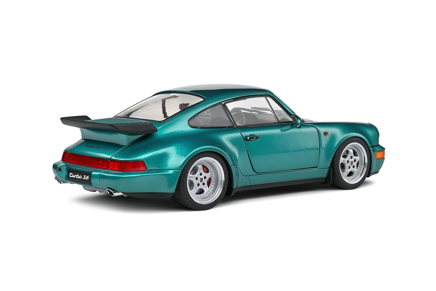 Solido - Porsche 911 (964) Turbo (Green) 1:18 Scale Model Car