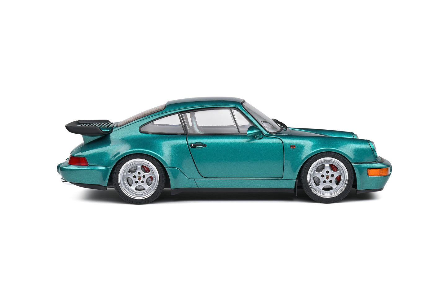 Solido - Porsche 911 (964) Turbo (Green) 1:18 Scale Model Car